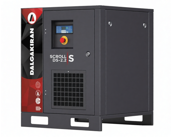 Компрессор спиральный Dalgakiran DS 7,5 10 (2x3,7)