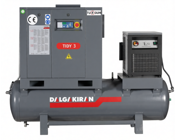 Винтовой компрессор Dalgakiran TIDY 7 7 250D (Compact)