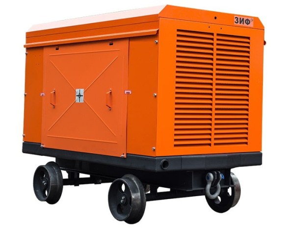 Винтовой компрессор ЗИФ ШВ 22/0,7 Т (660 В, на скатах)