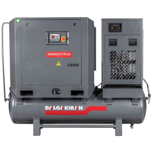 Винтовой компрессор Dalgakiran INVERSYS Plus 7-7-250D