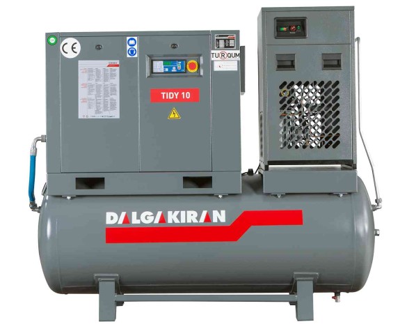 Винтовой компрессор Dalgakiran TIDY 10 13 500D (Compact)