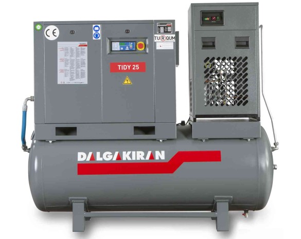 Винтовой компрессор Dalgakiran TIDY 25 10 500D