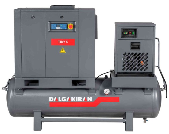 Винтовой компрессор Dalgakiran TIDY 5 7 250D (Compact)