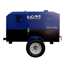 Дизельный компрессор KraftMachine КМ-5/8-ВДШ