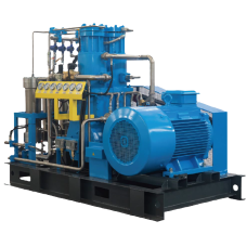 Кислородный дожимной компрессор KraftMachine КМ18.5-БДК-4/200 водяное