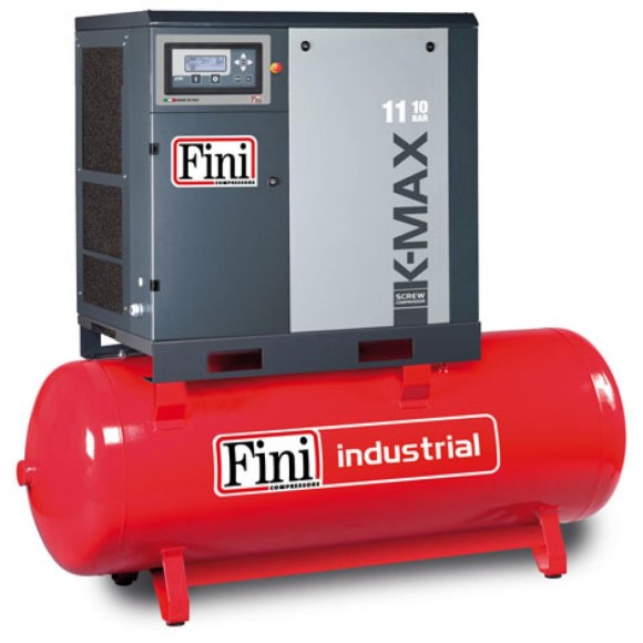 Винтовой компрессор на ресивере с прямым приводом FINI K-MAX 1110-500F