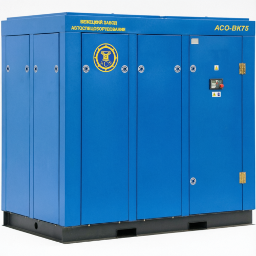 Винтовой компрессор Бежецкий АСО-ВК75/8