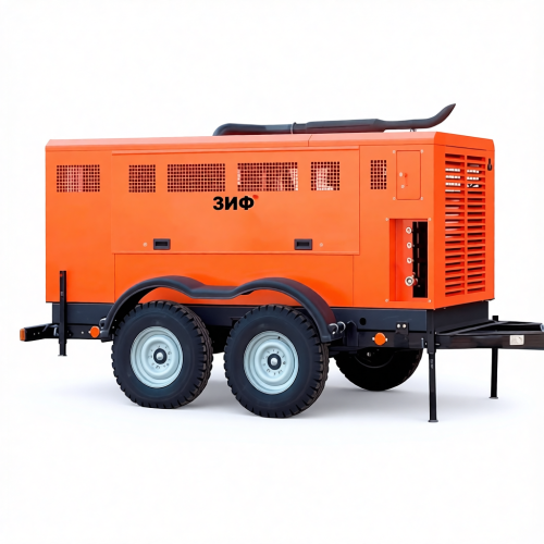 Дизельный компрессор ЗИФ ПВ-35/2,5 на шасси