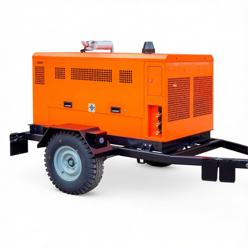 Дизельный компрессор ЗИФ ПВ-12/0,7 Тропик на шасси