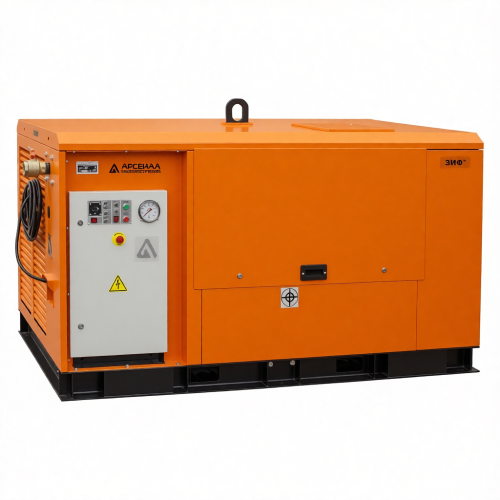 Винтовой компрессор ЗИФ СВЭ-10,2/1,0К (в кожухе)