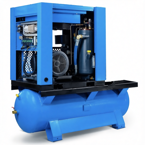 Винтовой компрессор KraftMachine КМ22-10 пВ-500 (IP54)