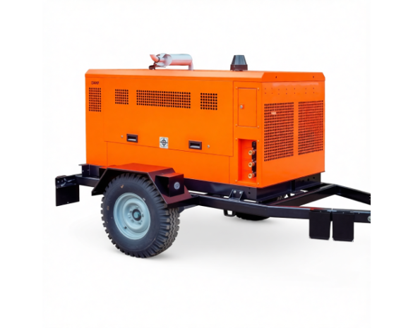 Винтовой компрессор ЗИФ ПВ-8/0,7 на шасси