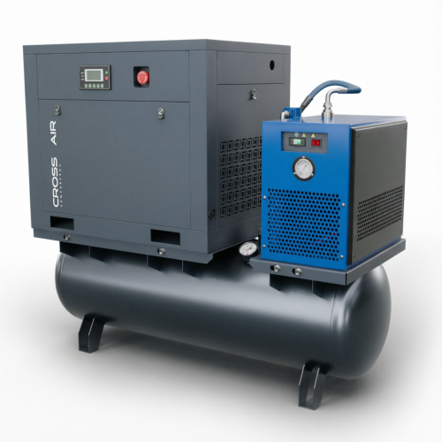 Винтовой компрессор CrossAir CA5.5-10RA-500DRY