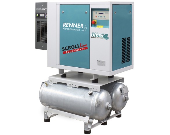 Спиральный компрессор Renner SLDK-S 5.5/2x90-10