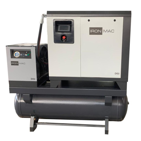Винтовой компрессор IRONMAC IC 7.5/8 DIGI DF 500L