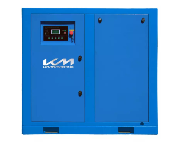 Винтовой компрессор KraftMachine KM55-20 рВ HTH Inovance (IP54)