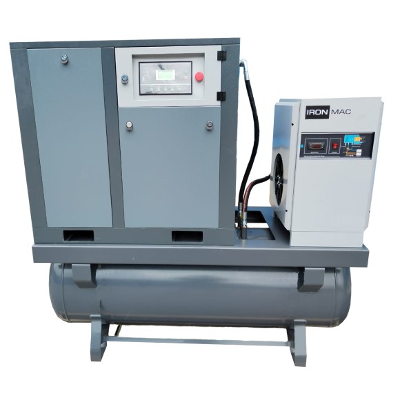 Винтовой компрессор IRONMAC IC 7,5/10 B DF 500L