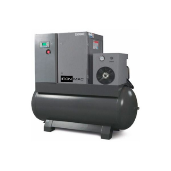 Винтовой компрессор IRONMAC IC 20/15 DIGI DF 500L