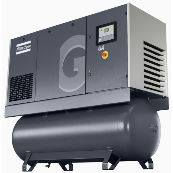 Винтовой компрессор Atlas Copco GA 22 7,5 FF с ресивером