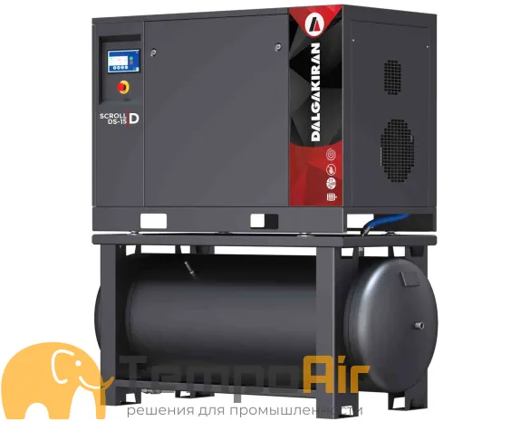 Компрессор спиральный Dalgakiran DS 15 10 500 (2x7,5)