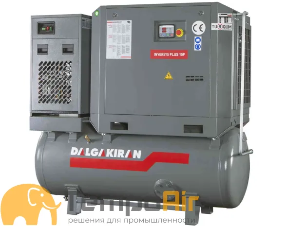 Винтовой компрессор Dalgakiran INVERSYS Plus 15 10 500D