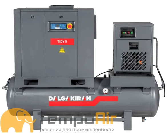 Винтовой компрессор Dalgakiran TIDY 5 7 250D (Compact)