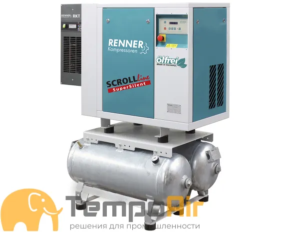 Спиральный компрессор Renner SLDK-S 7.5/2x90-8