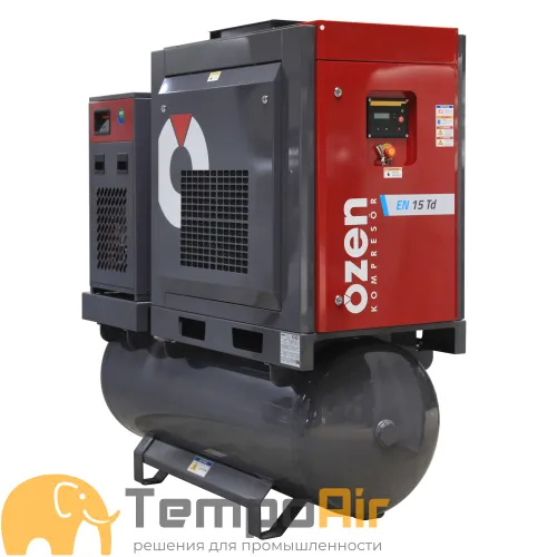 Винтовой компрессор OZEN EN 18 TD 900 л. 7.5 бар